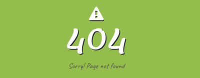 404 страница при помощи CSS3 + HTML