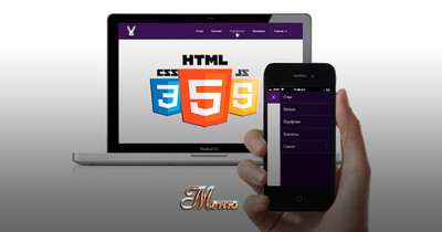 Адаптивное меню для сайта в HTML5 + CSS