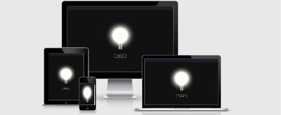 Красивый эффект светящейся лампы с использованием только HTML и CSS
