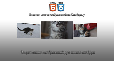 Зацикливание изображений слайдера на CSS
