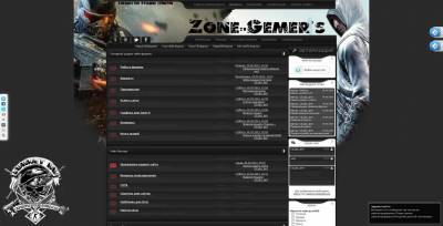Темный игровой форума для uCoz Zone