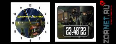 Игровые часы cs 1.6 для сайта ucoz