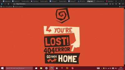 Красная страница ошибки 404 для ucoz
