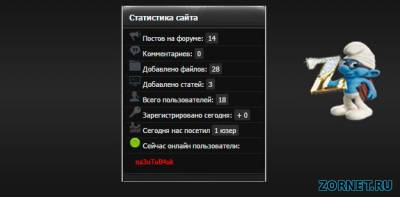 Статистика сайта Gref в черном цвете для ucoz