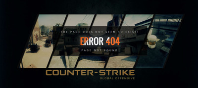 Темная и игровая страница 404 с эффектами