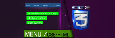 Анимированное выпадающее меню на CSS / HTML