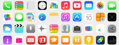 Великолепные иконки в стиле iOS 8