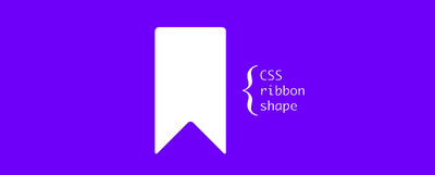 Чистая форма ленты при помощи CSS