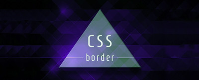 Треугольник с рамкой на HTML + CSS