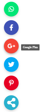 Социальные иконки в виде кнопки на CSS
