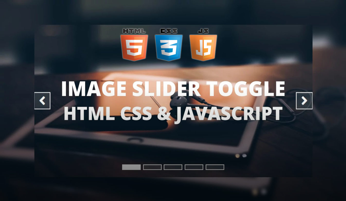 Слайдер изображений на HTML, CSS и JavaScript