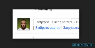 Скрипт случайный аватар при регистрации uCoz